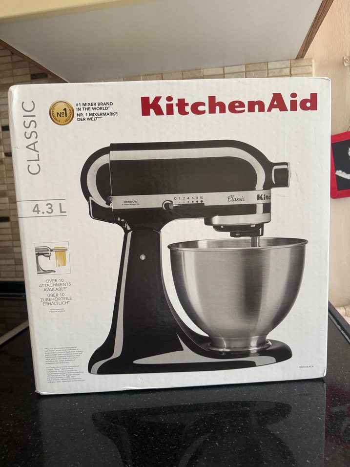 KitchenAid 4.3L Siyah Mutfak Robotu - Görsel 4