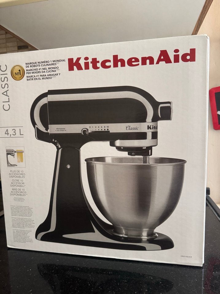 KitchenAid 4.3L Siyah Mutfak Robotu - Görsel 3