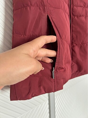 Mavi Jeans Mavi marka bordo bayan yelek