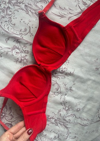 Kırmızı sexi sütyen - Görsel 4