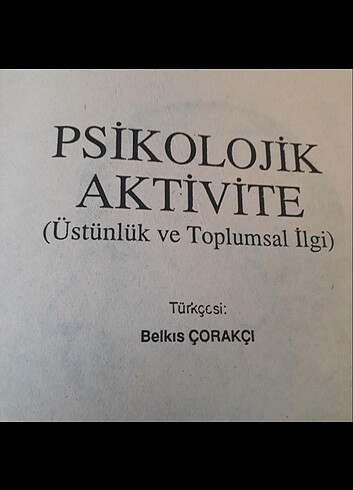 Psikolojik aktivite