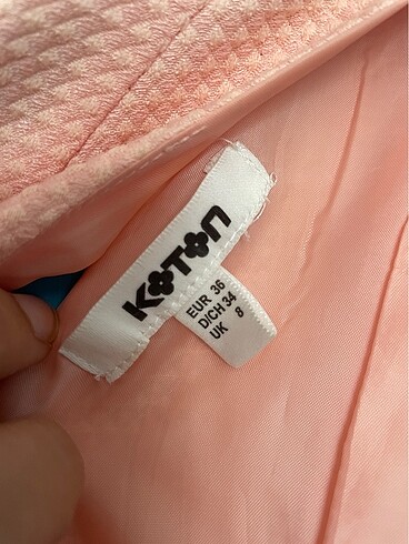 36 Beden Koton elbise