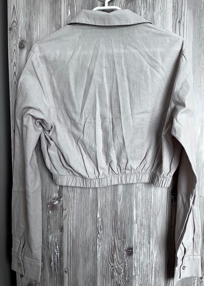 Defacto crop gömlek - Görsel 4