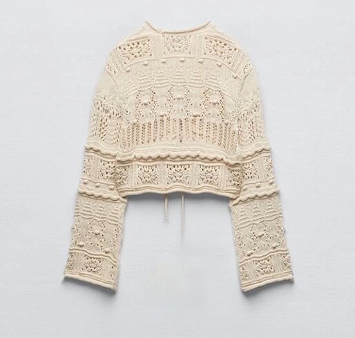 Zara bağcıklı bluz - Görsel 3