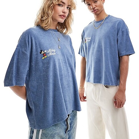 Asos design havlu kumaş tişört