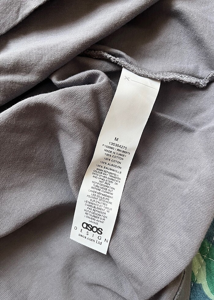 Asos design sıfır kol üst - Görsel 5