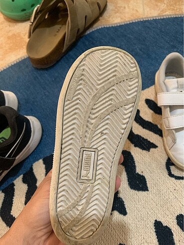 27 Beden beyaz Renk Puma çocuk