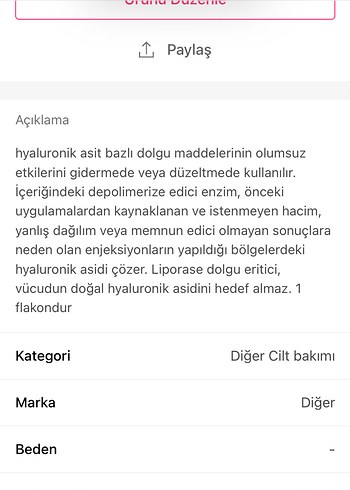 Diğer LIPORASE Eritici