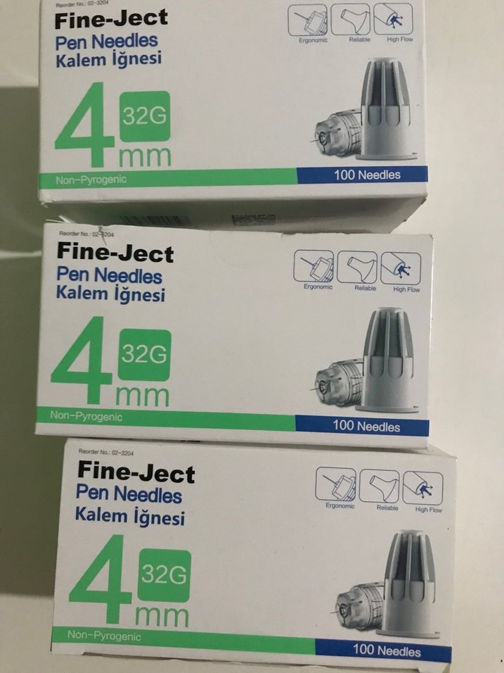 Fine-Ject 32G 4mm Kalem İğnesi 100'lü - Görsel 3