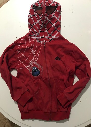 Örümcek adam Kapüşonlu Sweatshirt hırka - Görsel 2