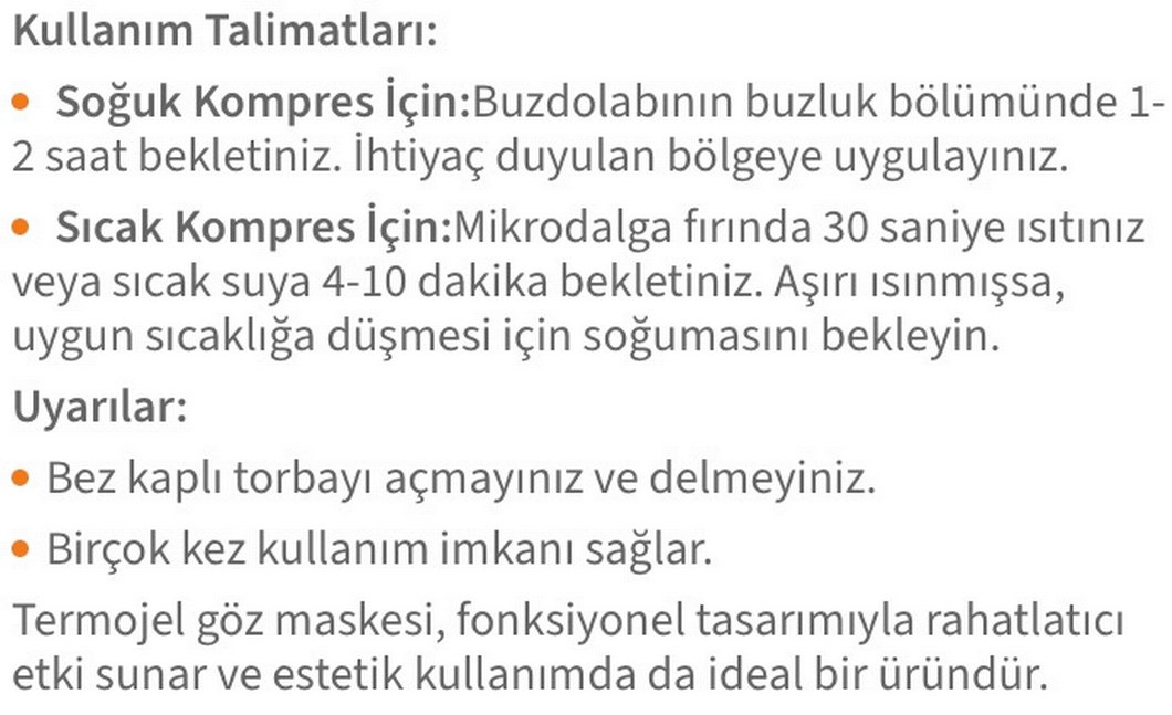 Bluewell Termojel Göz alın kapalı modeli - Görsel 3