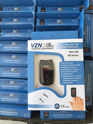 Vzn sho 3001 parmak tipi oksimetre