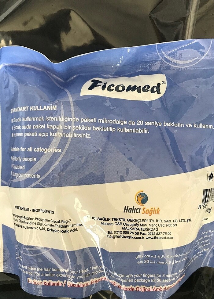 Hijyenik saç yıkama bonesi - Görsel 2