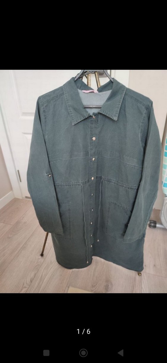 kot rengi gömlek - Görsel 2