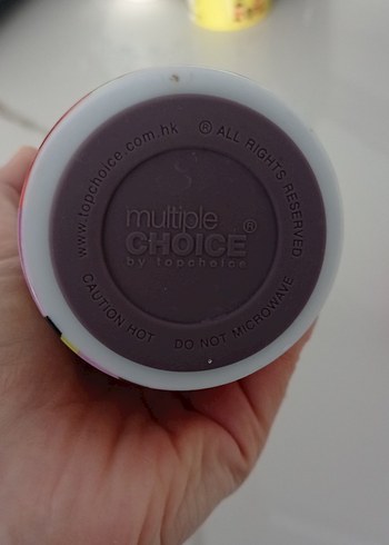 Renkli Çiçekli Termos Bardak - Görsel 4