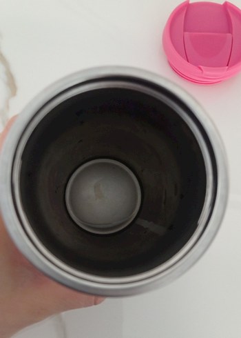 Renkli Çiçekli Termos Bardak - Görsel 3