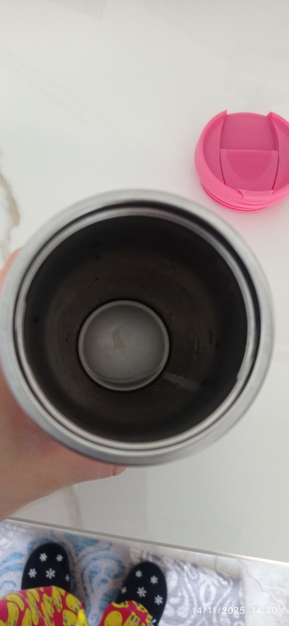 Renkli Çiçekli Termos Bardak - Görsel 3