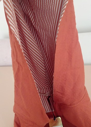 Giy çık kadın kiremit rengi kap - Görsel 8