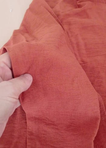 Giy çık kadın kiremit rengi kap - Görsel 7