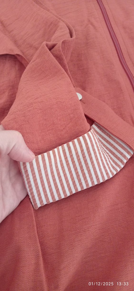 Giy çık kadın kiremit rengi kap - Görsel 5