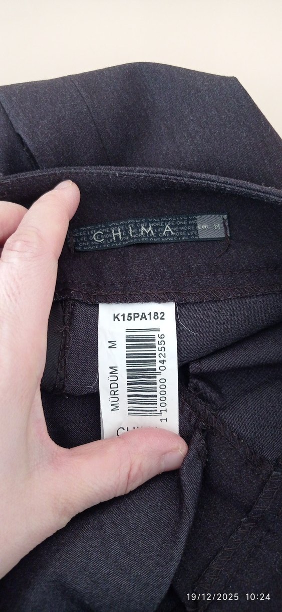 chima marka mürdüm pantolon - Görsel 5