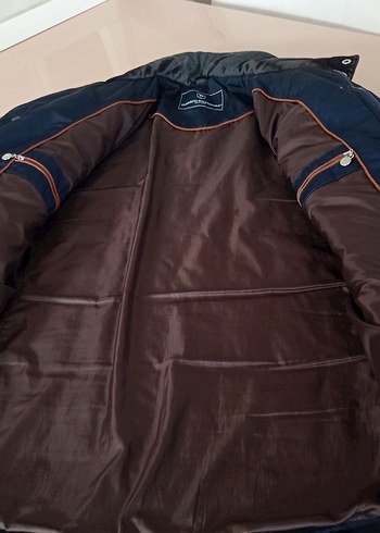 Düğmeli Lacivert Erkek mont - Görsel 3