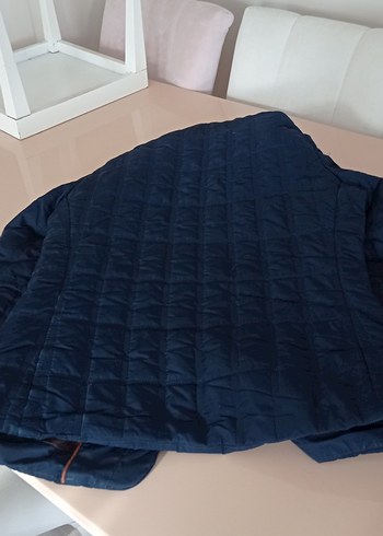 Düğmeli Lacivert Erkek mont - Görsel 5