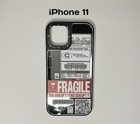 iPhone 11 Aynalı Fragile Kılıf