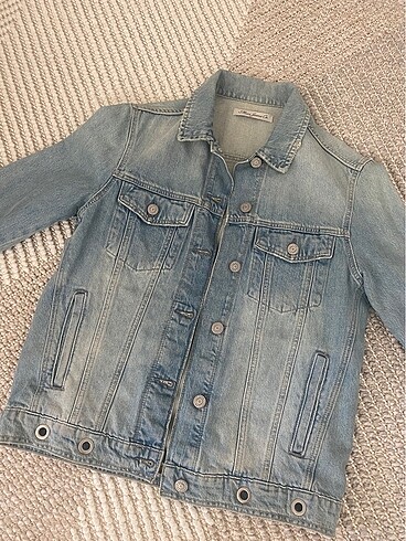 Mavi Jean Ceket - Görsel 2