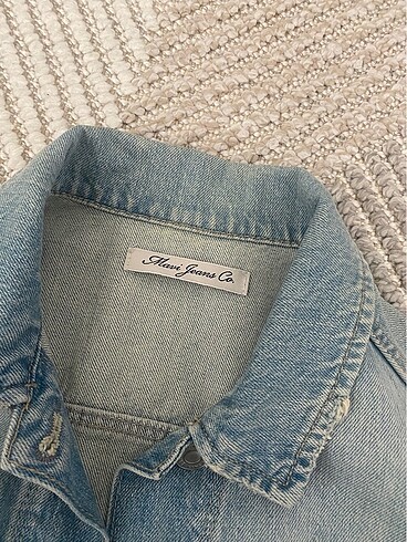 Mavi Jean Ceket - Görsel 3