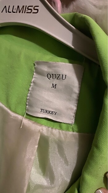 m Beden yeşil Renk BLAZER CEKET