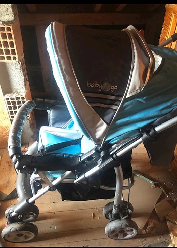 Koyu Mavi BabyOgo Bebek Arabası