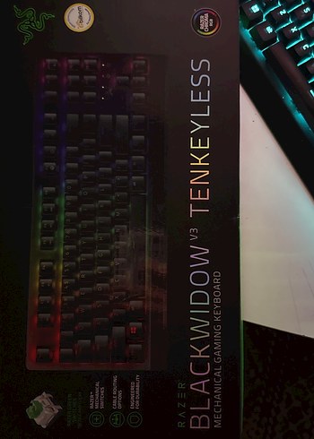 Razer blackwidow v3 klavye (az kullanılmış) - Görsel 3