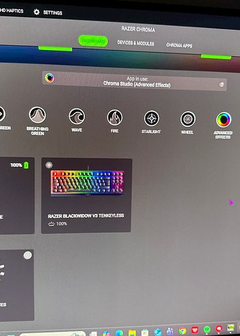 Razer blackwidow v3 klavye (az kullanılmış) - Görsel 4