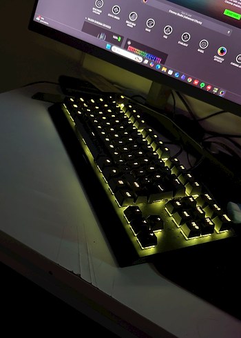 Razer blackwidow v3 klavye (az kullanılmış) - Görsel 5