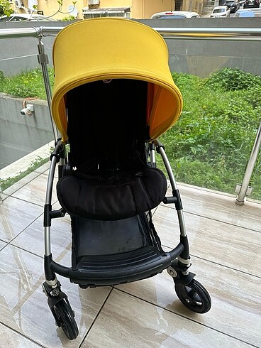 Diğer Beden Bugaboo Bee5 Bebek Arabası (Black/Yellow)