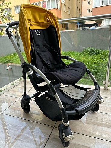 Bugaboo Bee5 Bebek Arabası (Black/Yellow)