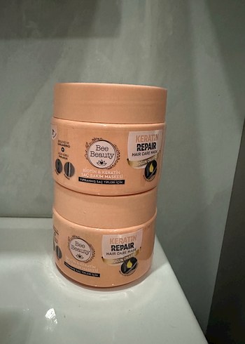 Bee Beauty Keratin Onarıcı Saç Bakım Maskesi