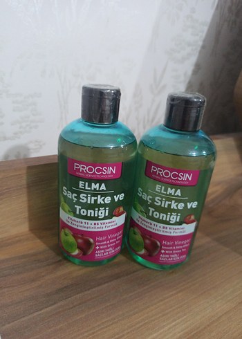 Procsin Procsin Elma Saç Sirke Toniği 2 li set