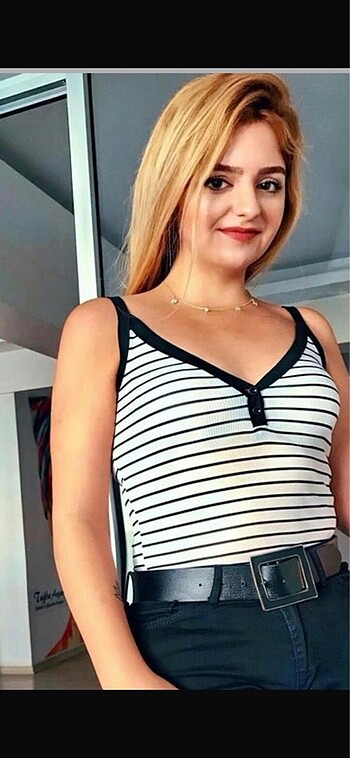Askılı bluz