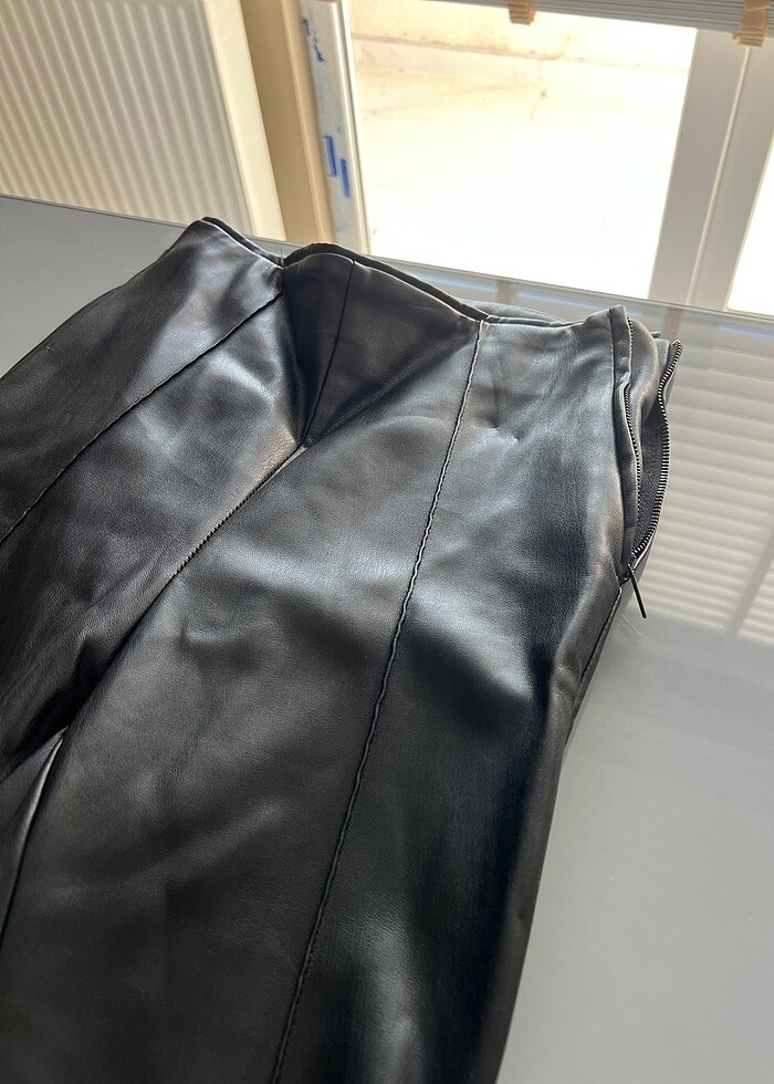 Zara deri pantolon - Görsel 5
