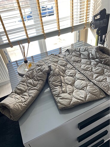 42 Beden haki Renk Şişme mont