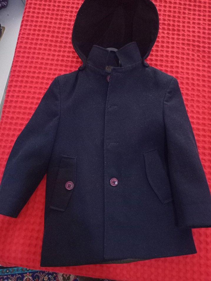 çocuk kaşe kaban - Görsel 2