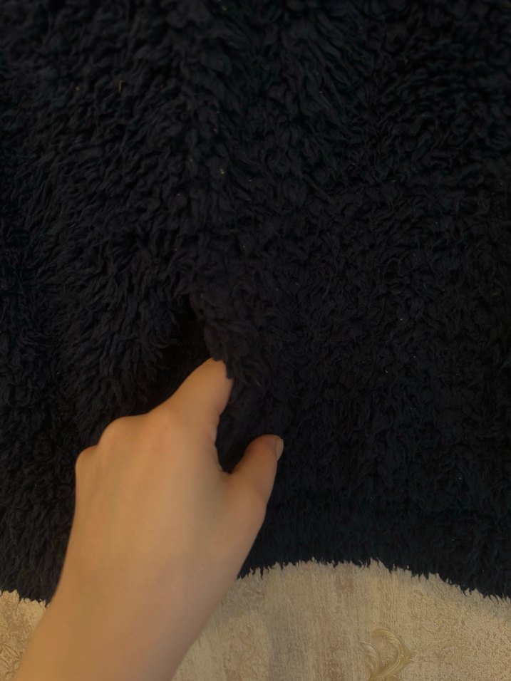 Kadın Giyim Kapüşonlu Peluş Polar Sweat - Görsel 5