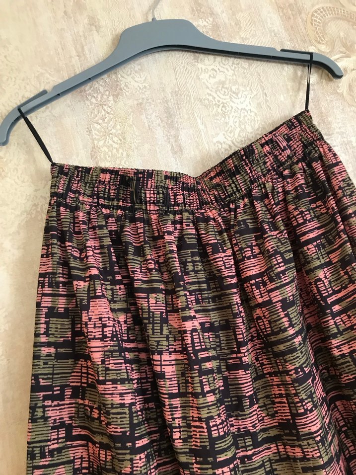 Pembe Bohem Salaş Uzun Etek - Görsel 4