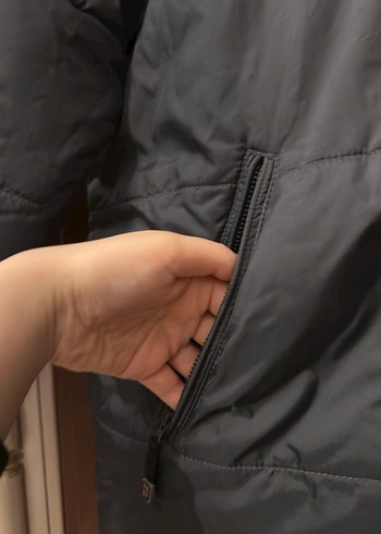 Çift Giyimli Fermuarlı Erkek Street Wear Mont - Görsel 8