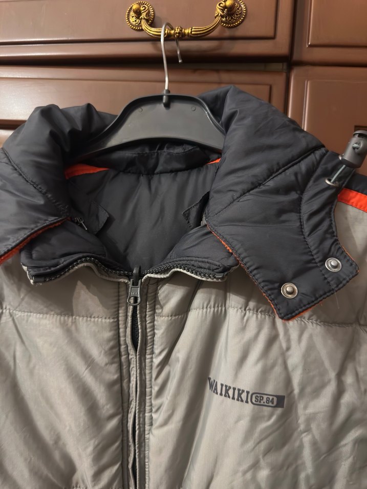 Çift Giyimli Fermuarlı Erkek Street Wear Mont - Görsel 5