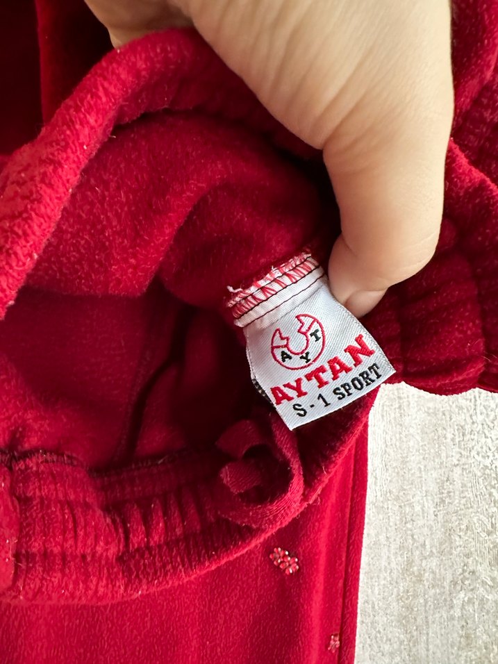 Kırmızı Eşofman Altı - Görsel 2