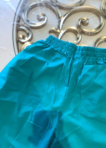 Kadın Bol Paça Hastane Kumaş Pantolon - Görsel 6