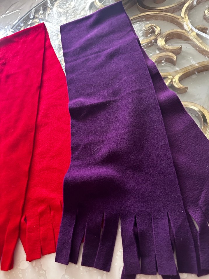 Çift Polar Atkı Vintage - Görsel 2